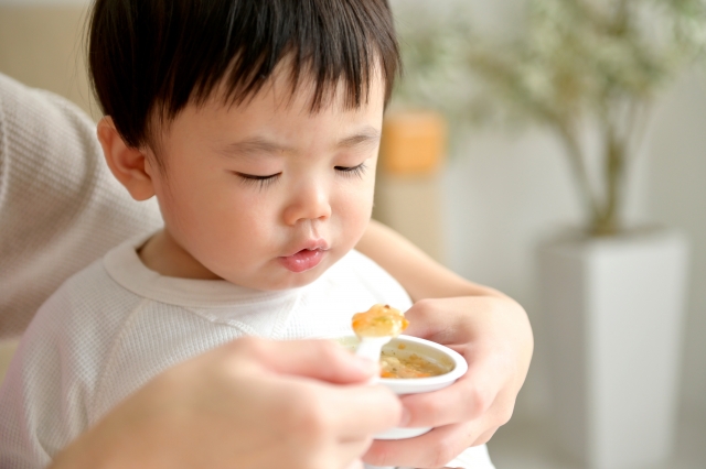 離乳食子ども